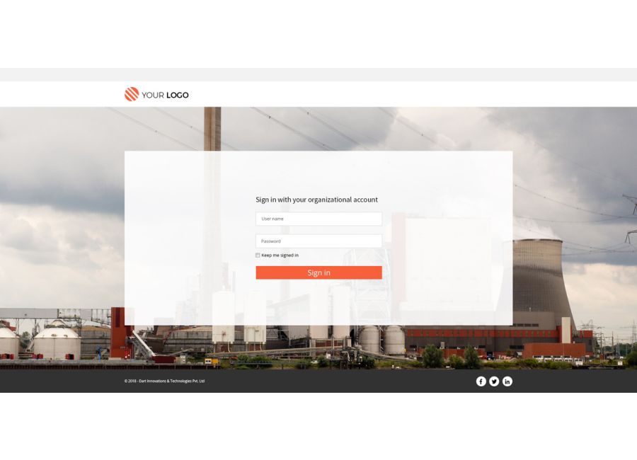 Indus – ADFS Logon theme