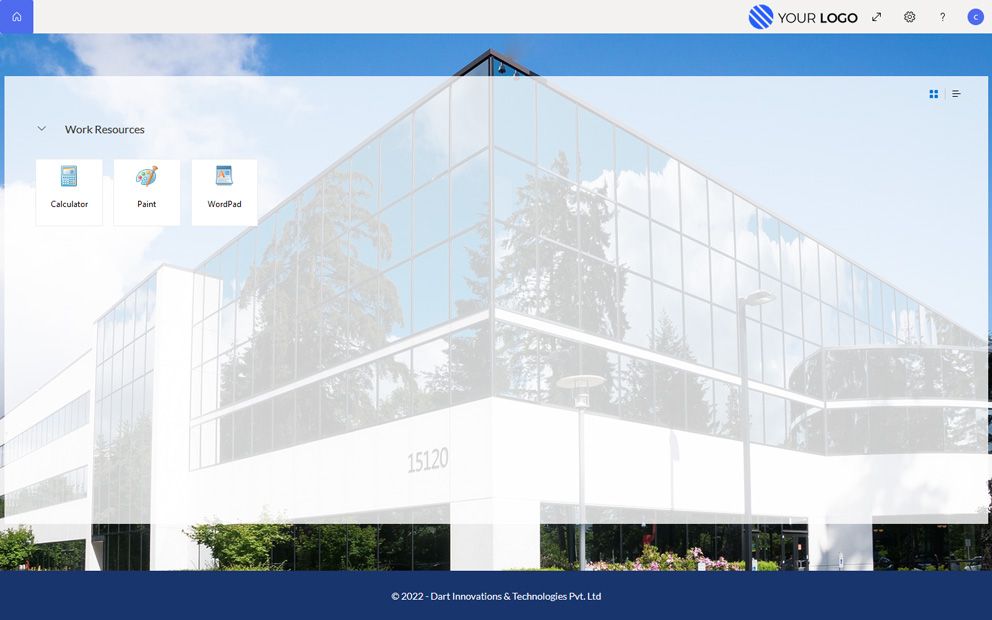 Bluecorp – MS Remote Desktop Theme