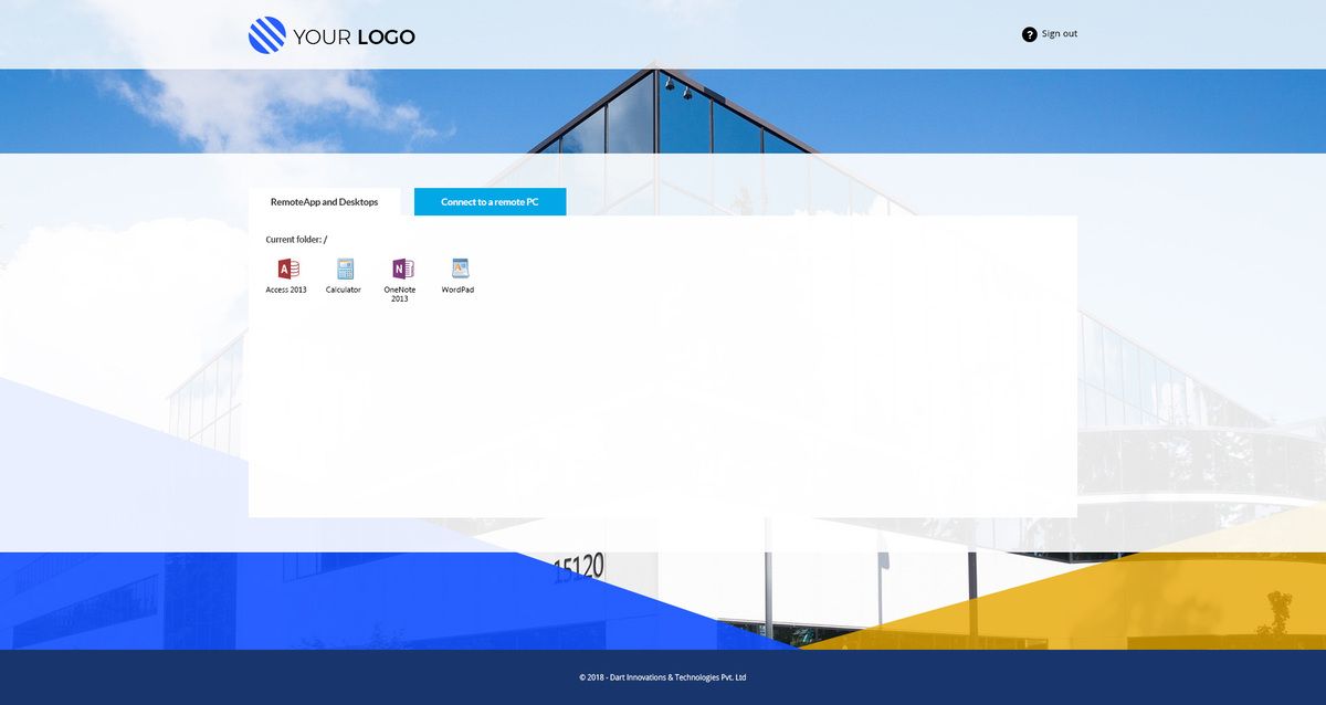 Bluecorp RD Web Themes