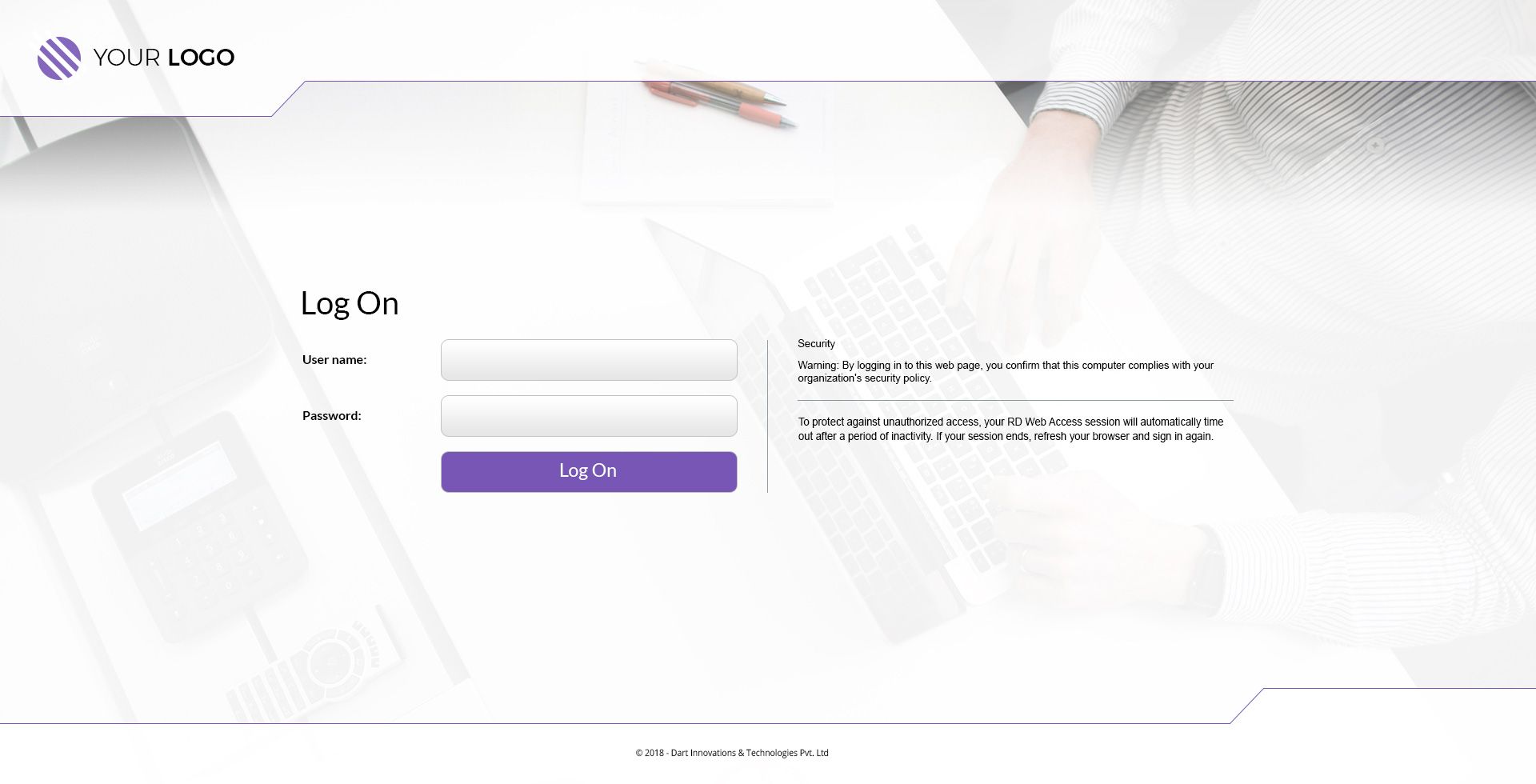 Whitecorp – MS Remote Desktop Theme