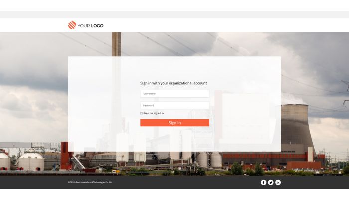Indus – ADFS Logon theme