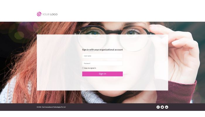 Optico – ADFS Logon theme
