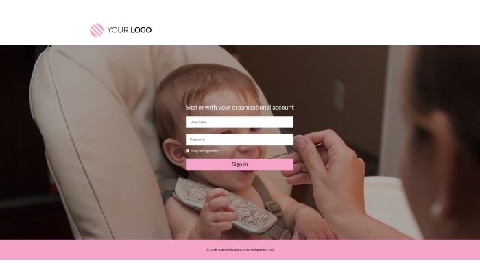 Nutro – ADFS Logon theme