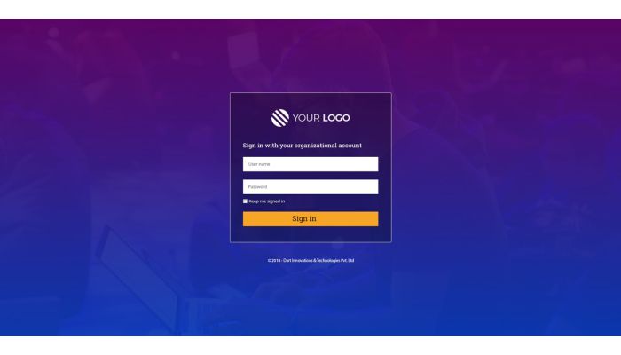 Byblue – ADFS Logon theme