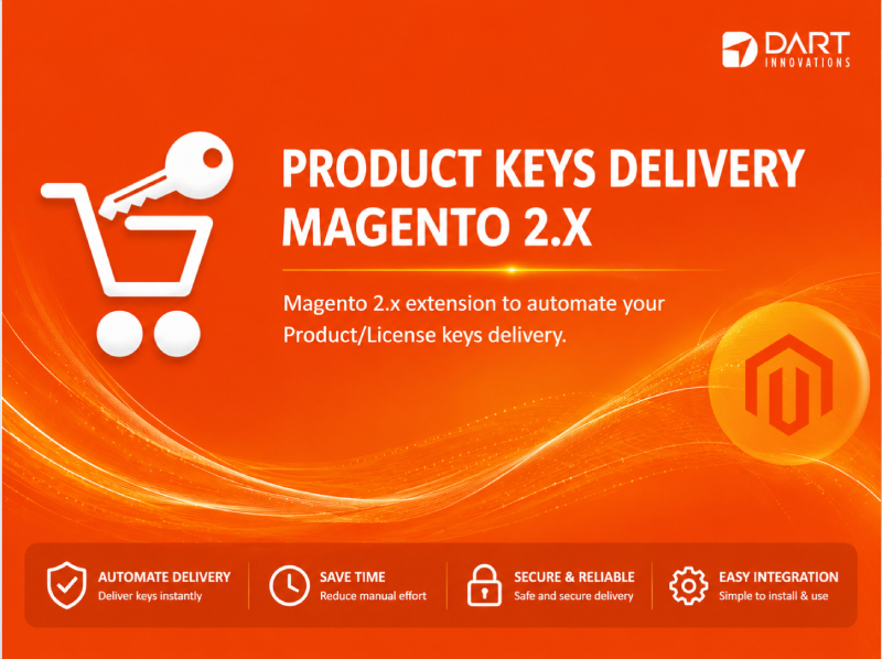 Product Keys Delivery - Magento 2.x